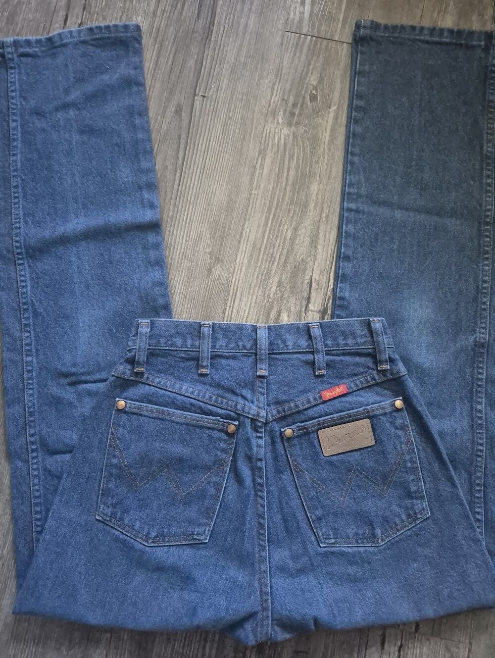 Wrangler Vintage 90s Straight Womens High Waist Jeans